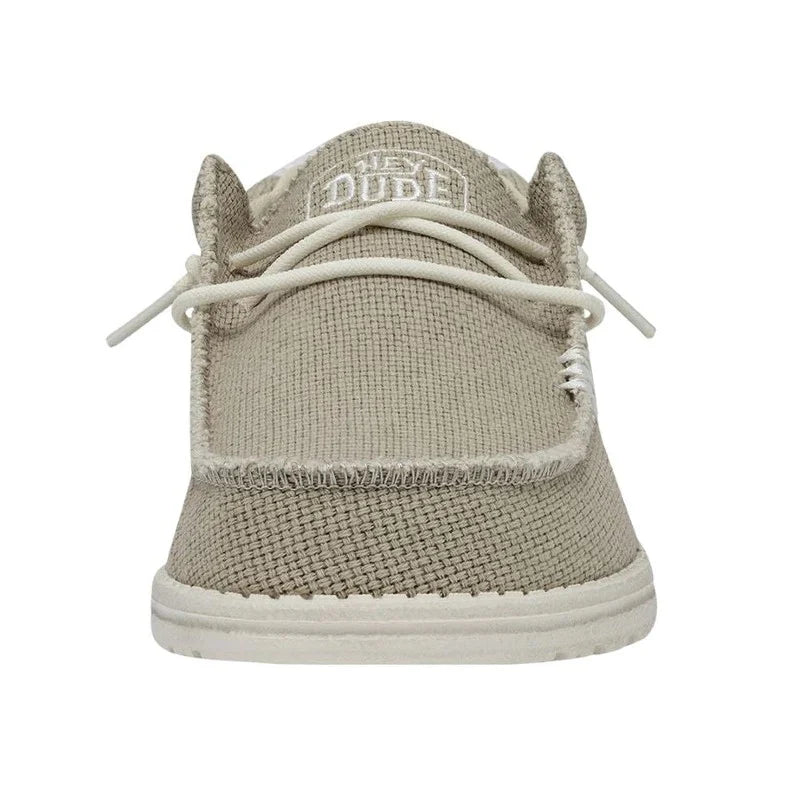 HEY DUDE WALLY BRAIDED OFF WHITE