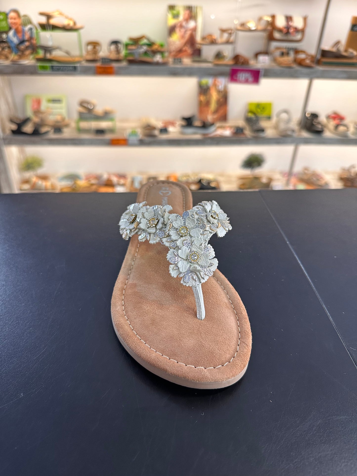 SANDALIA FLORES ESCLAVA MARCO TOZZI