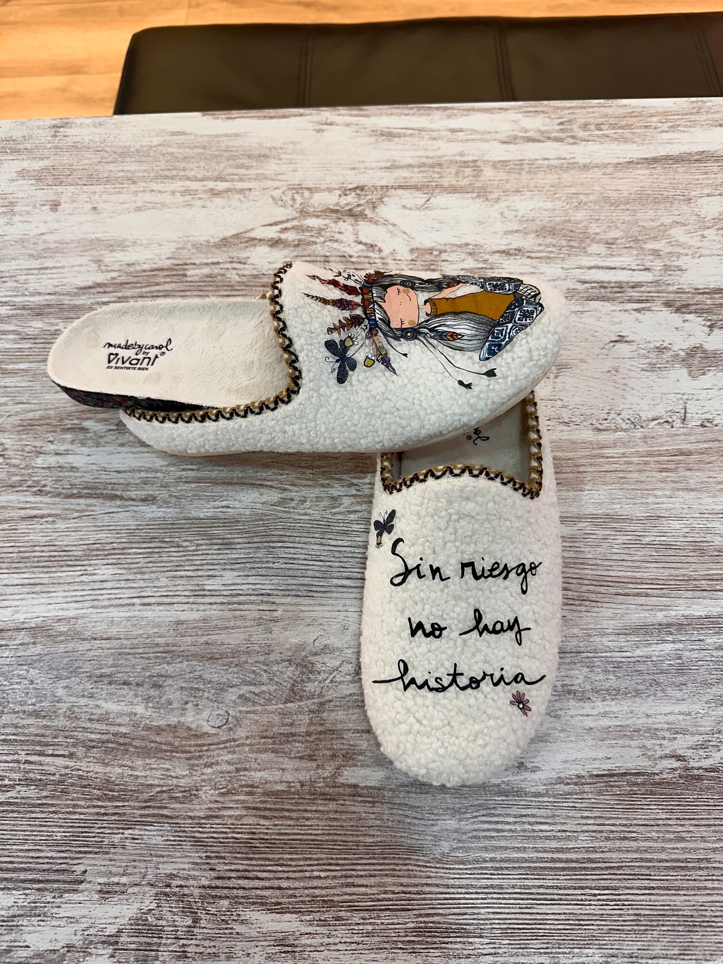 ZAPATILLA CASA VIVANT RIESGO