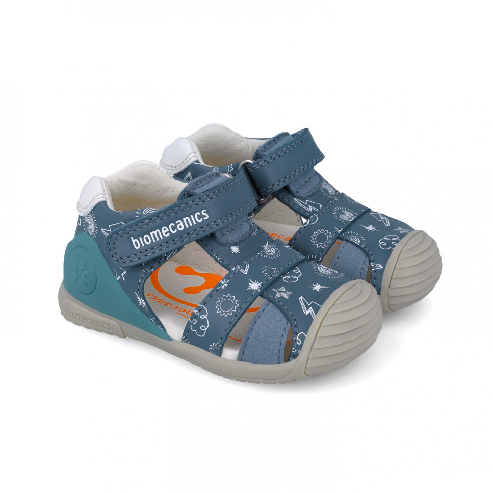 SANDALIA BIOMECANICS 252104-AZUL