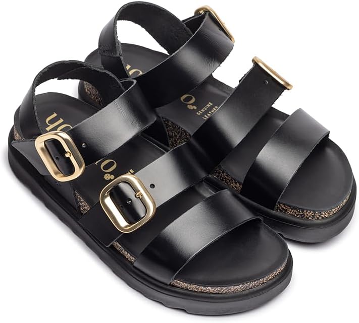 SANDALIA TUNEZ NEGRO YOKONO