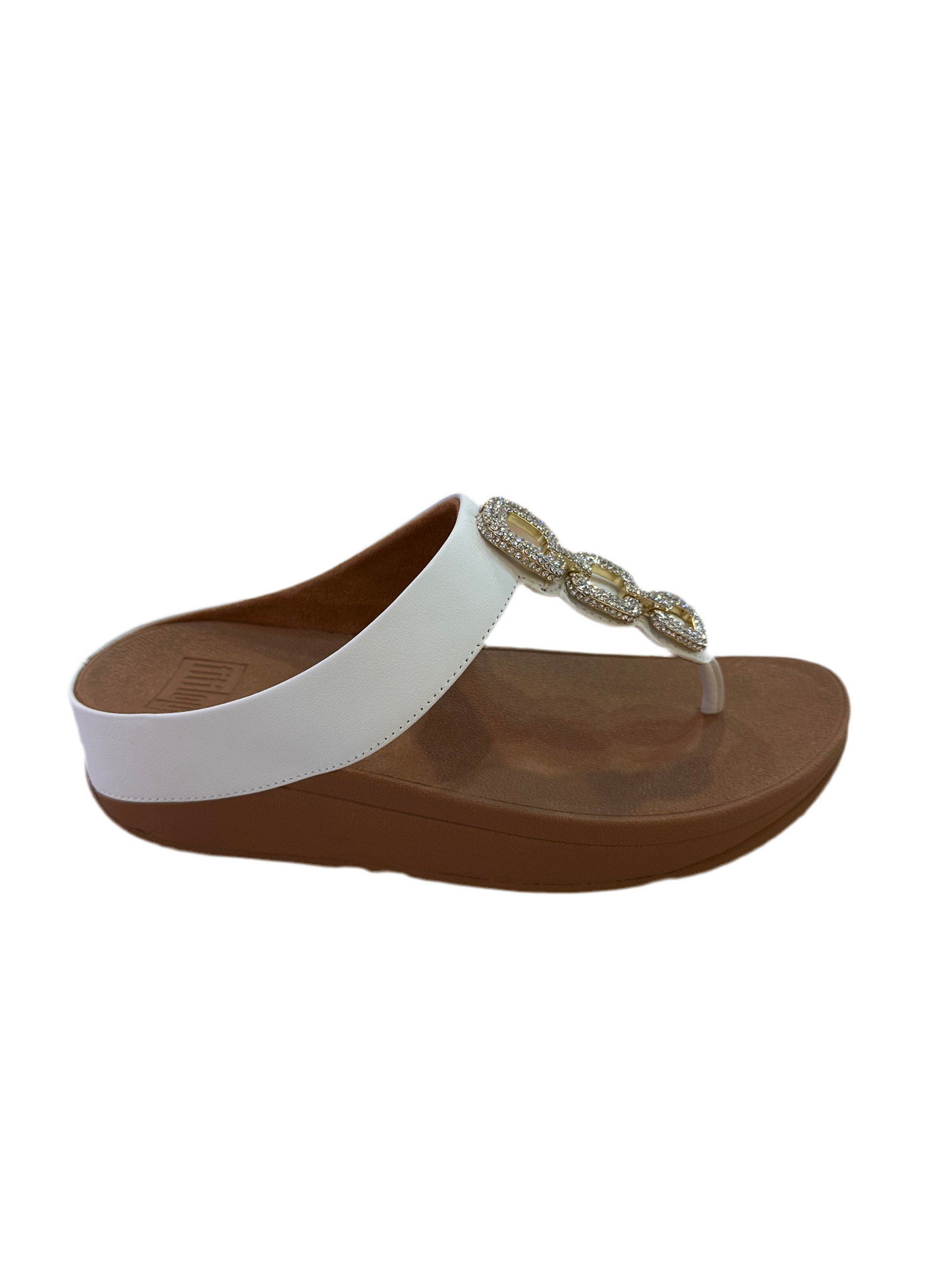FITFLOP SANDALIA TOE POST FINO CRYSTAL CHAIN