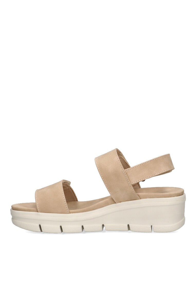 AMARPIES SANDALIA VELCROS CUÑA ABZ23505