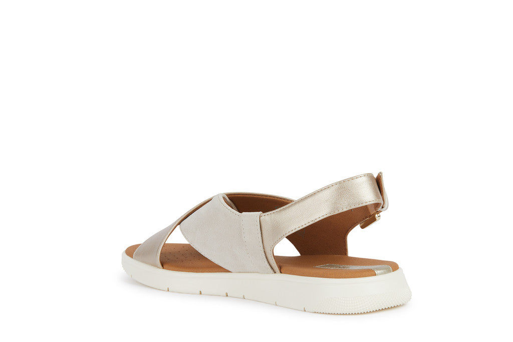 SANDALIA GEOX DANDRA D45NNB DORADA BEIG