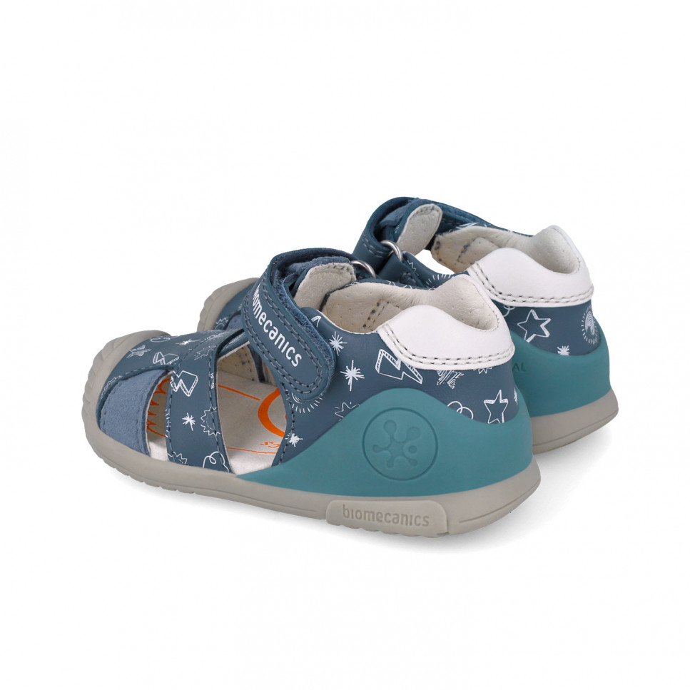 SANDALIA BIOMECANICS 252104-AZUL