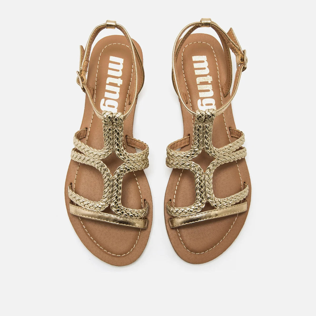 SANDALIA ROMANA MUSTANG TATIANA ORO 56414