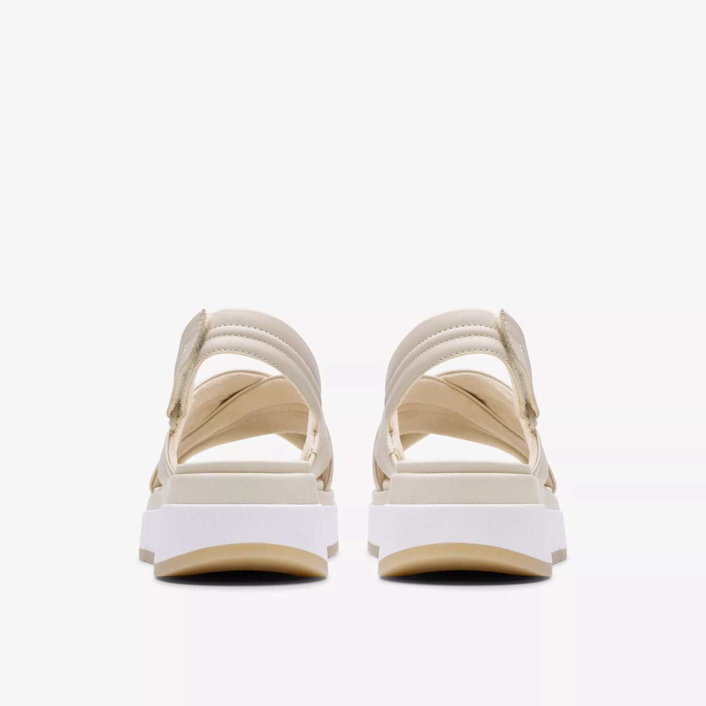 SANDALIA CLARKS TUSCAN CROSS CREMA