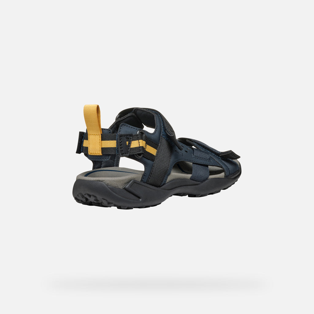 GEOX SANDALIA U TERRENO AZUL+ GRIP