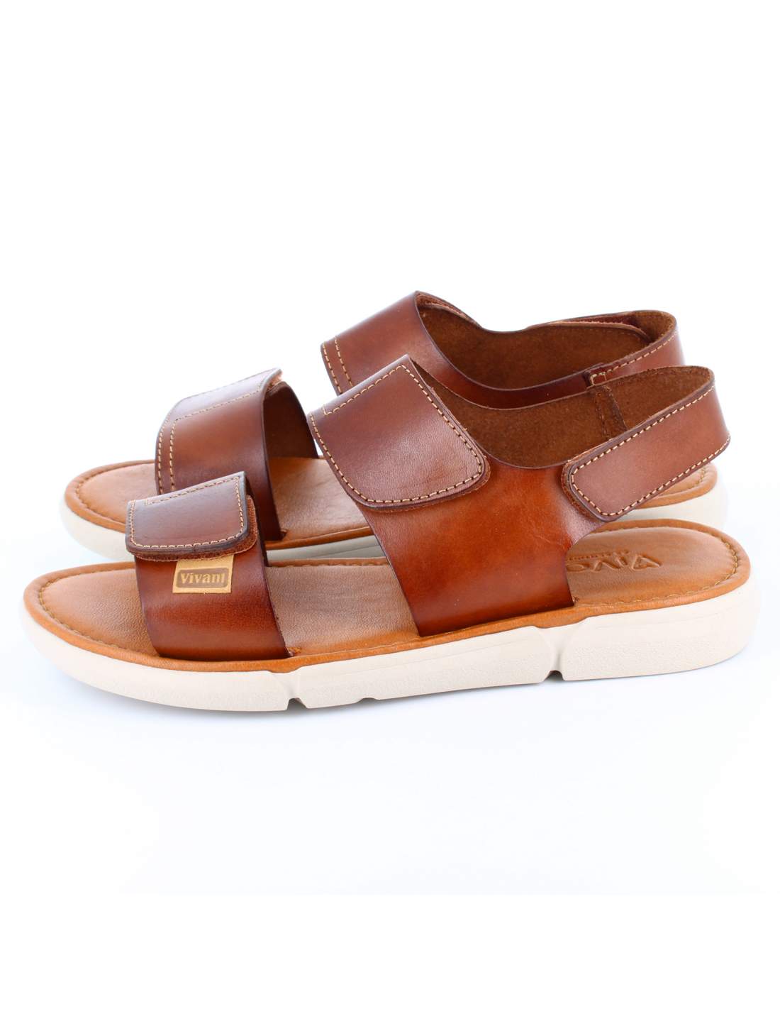 SANDALIAS HOMBRE VIVANT VAQUETILLA VELCRO