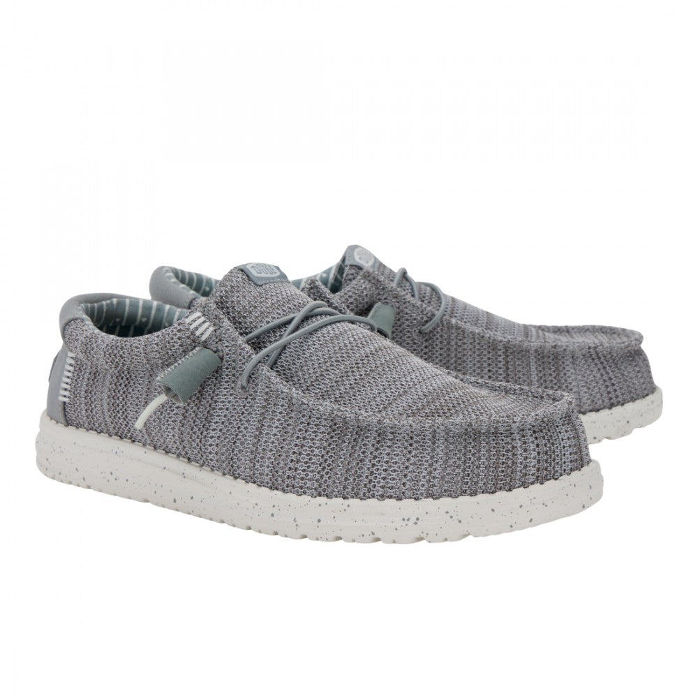 HEY DUDE STRETCH MESH GRIS