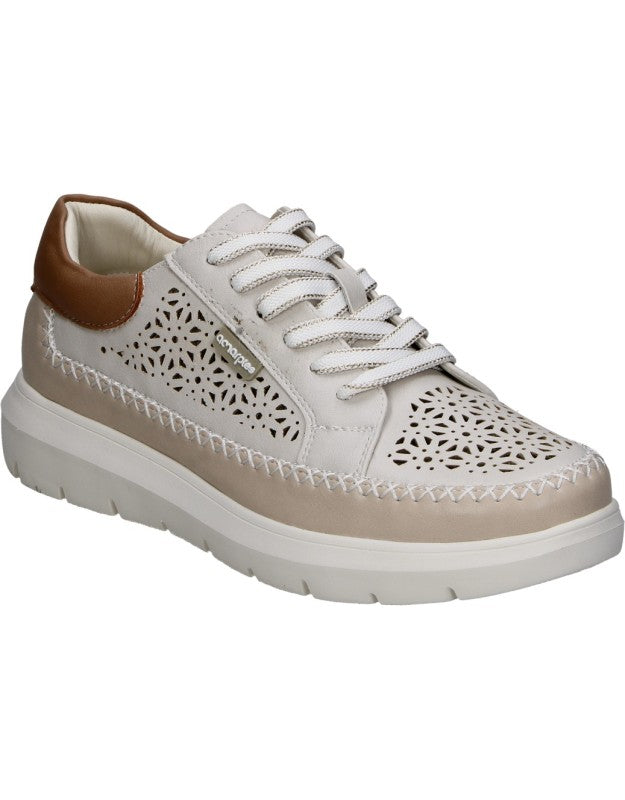 ZAPATOS CON CUÑA AMARPIES AHI30061 EN BEIGE PARA MUJER