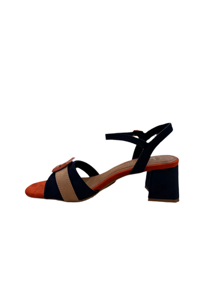 SANDALIA TACON MARCO TOZZI NAVY COMBINADA