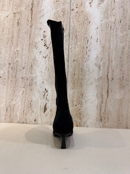 BOTA TACÓN CARRETE NEGRA ISTERIA