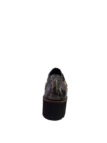 CALLAGHAN MOCASIN METALIZADO HEBILLA