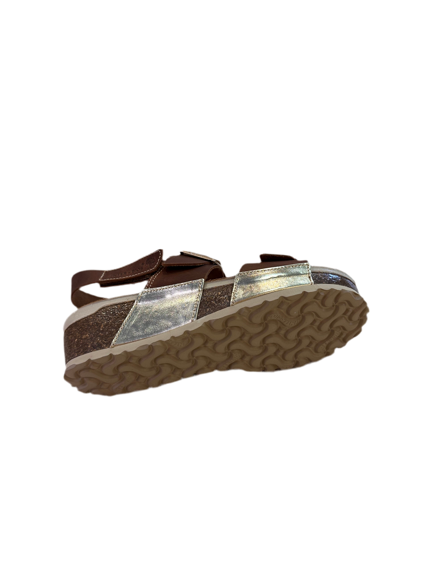 SANDALIA INTERBIOS 5812 PLATINO-OURS