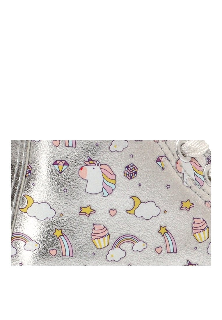 BOTIN NIÑO MUSTANG KIDS PLATA