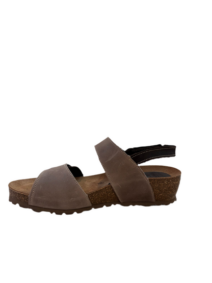 SANDALIA INTERBIOS VELCROS 5343 MOKA PARDO