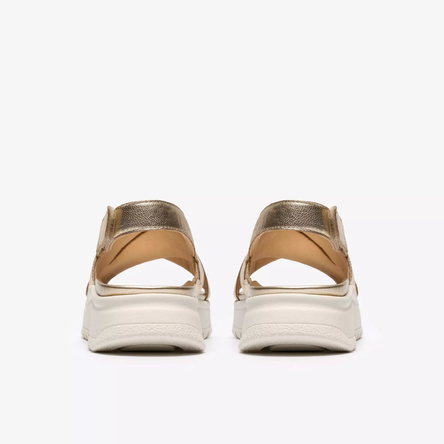 SANDALIA CLARKS DASHLITE WISH GOLD LEATHER