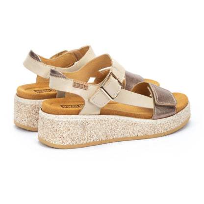 PIKOLINOS SANDALIA ALZIRA MARFIL W9D-1527C1