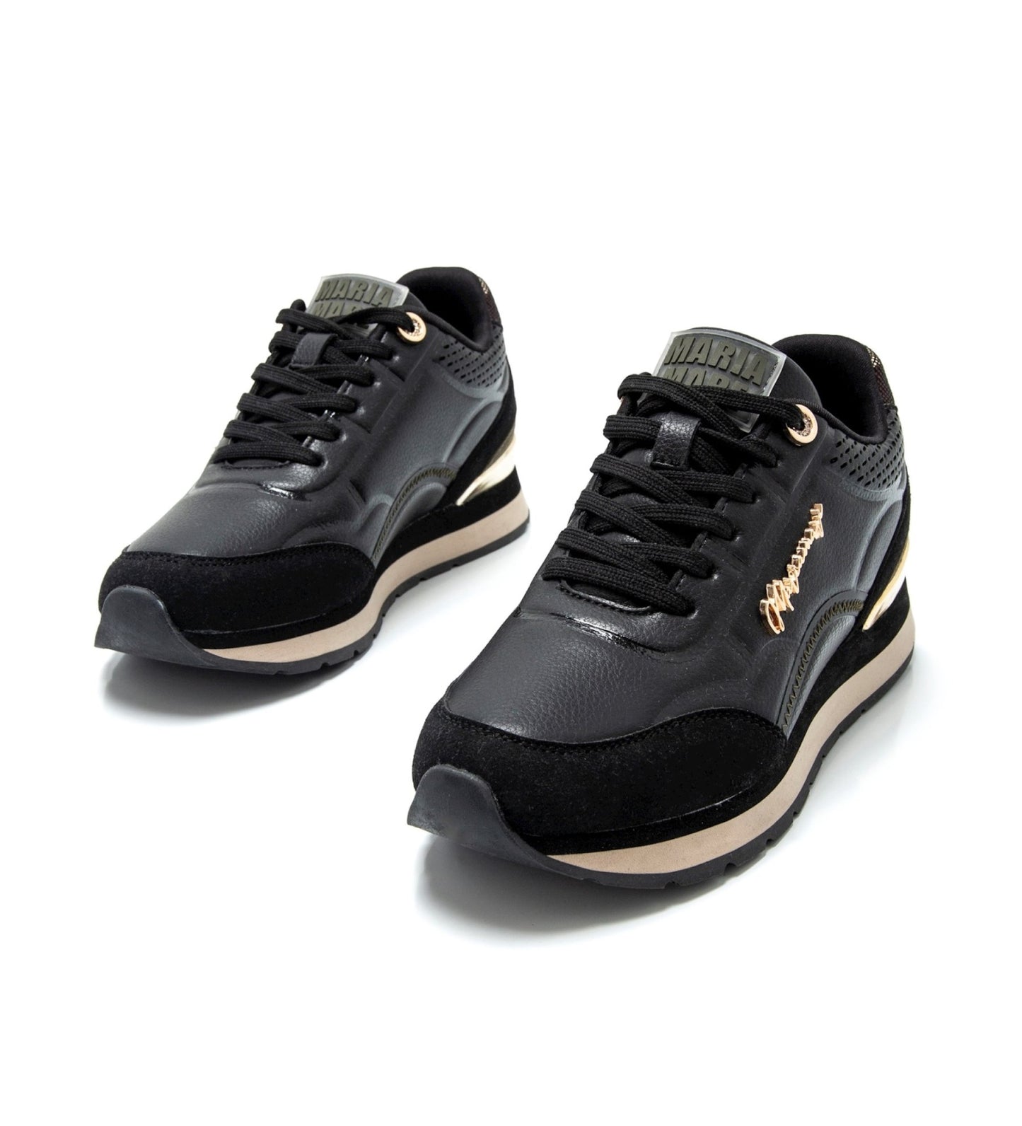 MARIAMARE ZAPATILLA 68241 NEGRA