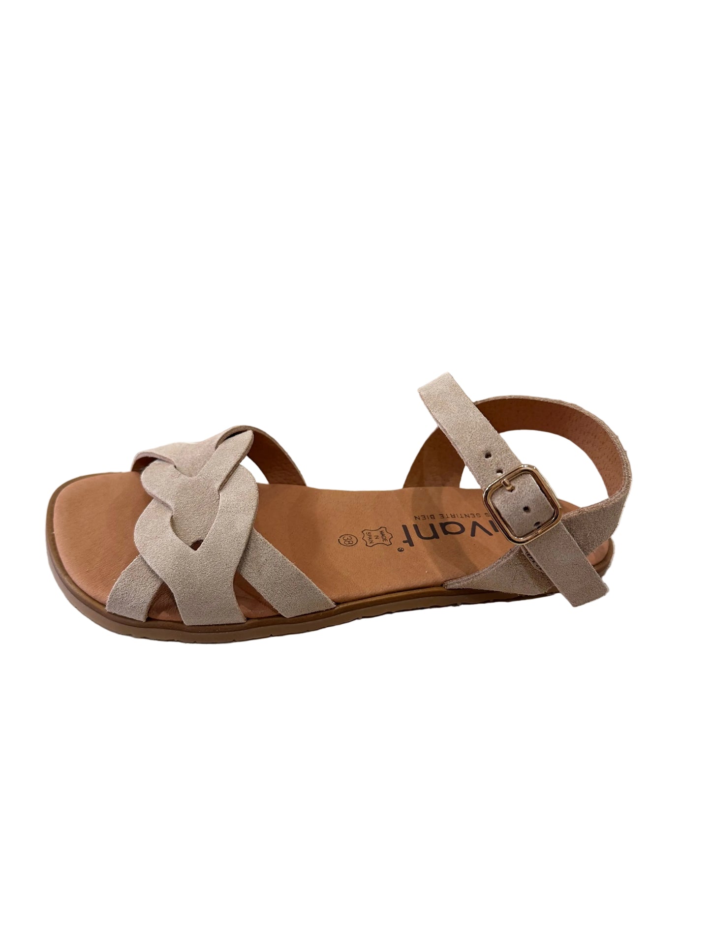 SANDALIA BAREFOOT PIEL VIVANT ONIX