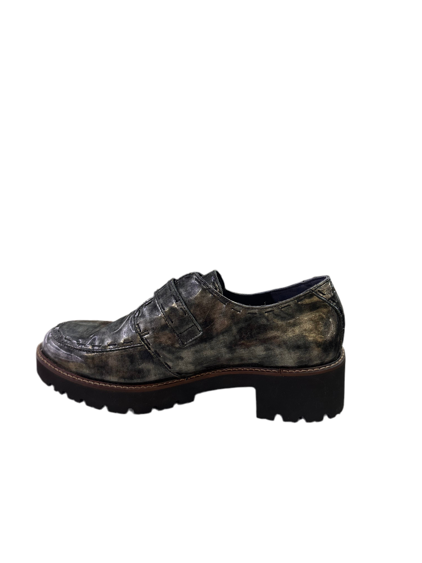 CALLAGHAN MOCASIN METALIZADO HEBILLA