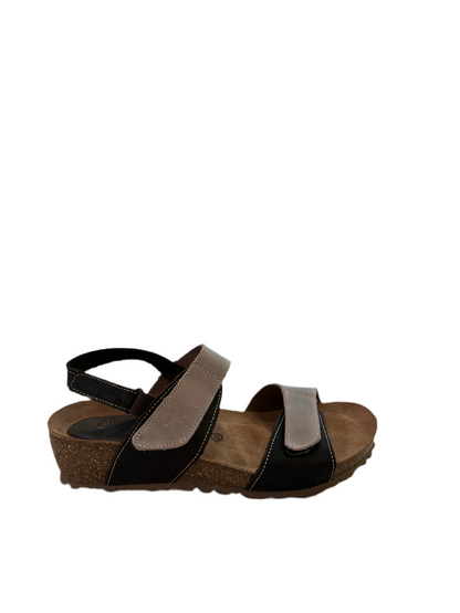 SANDALIA INTERBIOS VELCROS 5343 MOKA PARDO