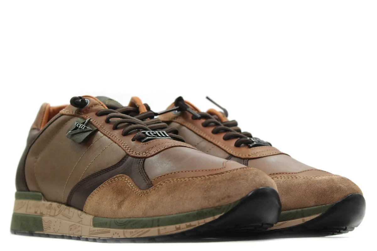 ZAPATO CASUAL DE PIEL CETTI C-848XL HOMBRE COLOR OXIDO