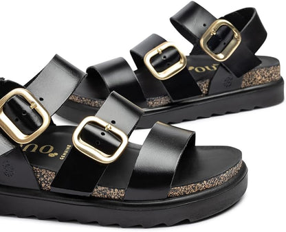 SANDALIA TUNEZ NEGRO YOKONO
