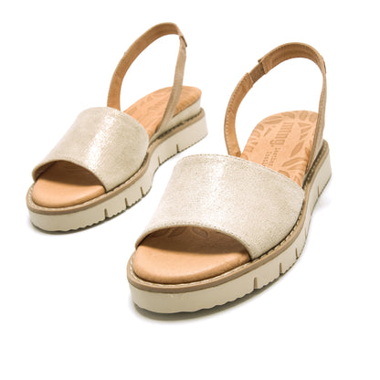 SANDALIA MUSTANG SIRENA 53282 CHAMPAGNE