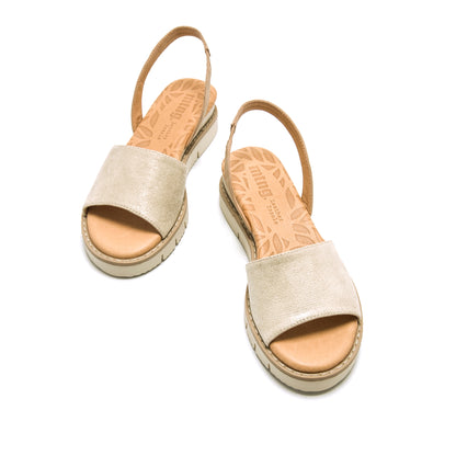 SANDALIA MUSTANG SIRENA 53282 CHAMPAGNE