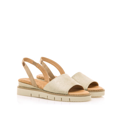 SANDALIA MUSTANG SIRENA 53282 CHAMPAGNE