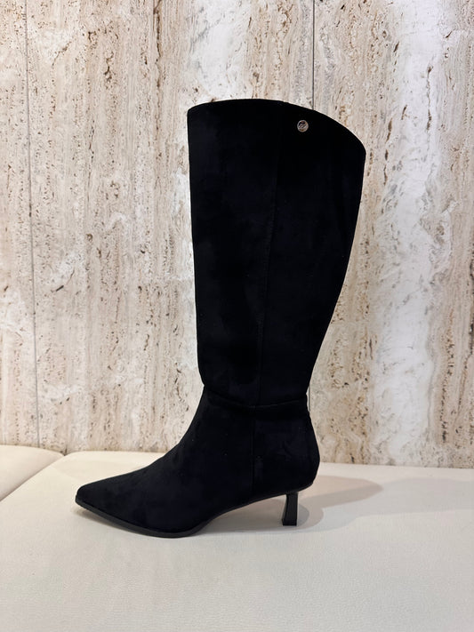 BOTA TACÓN CARRETE NEGRA ISTERIA