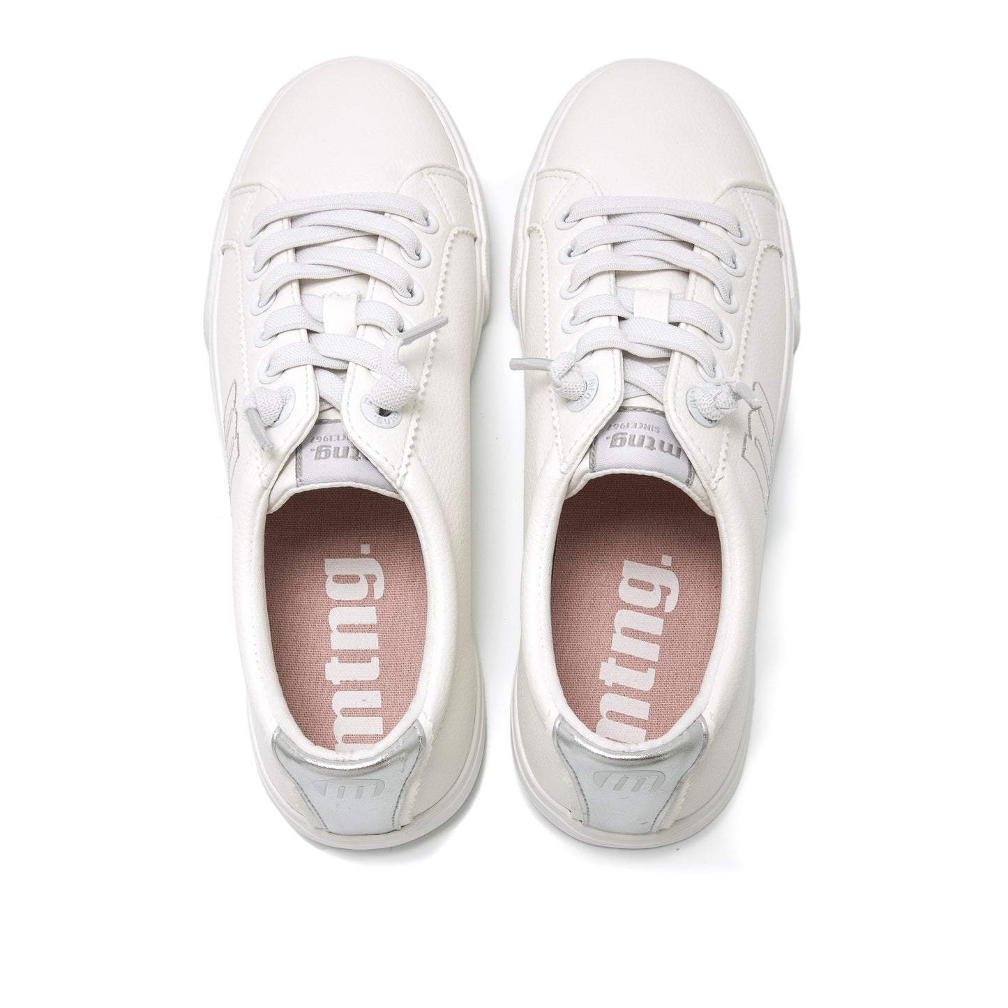 ZAPATILLA MUSTANG ARIA 60615 BLANCO SILVER