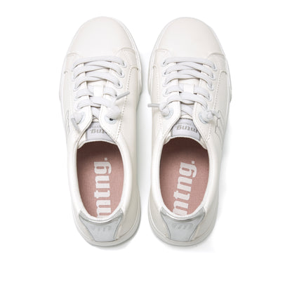 ZAPATILLA MUSTANG ARIA 60615 BLANCO SILVER