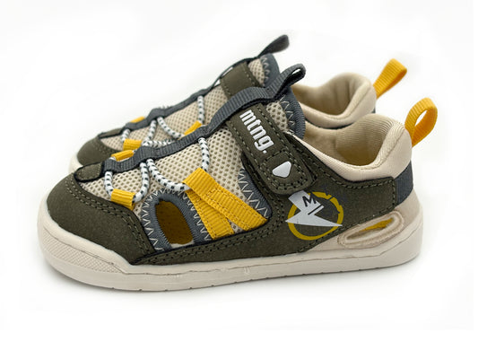 SANDALIA CERRADA BAREFOOT MUSTANG 48908 KAKI