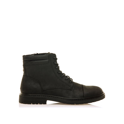 BOTA NEGRA MUSTANG CORDÓN DARIS