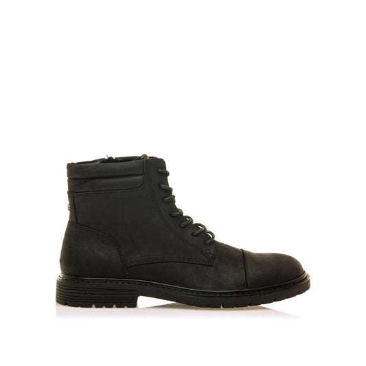 BOTA NEGRA MUSTANG CORDÓN DARIS