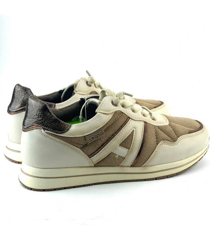 ZAPATILLA AMARPIES LOGO BLANCA