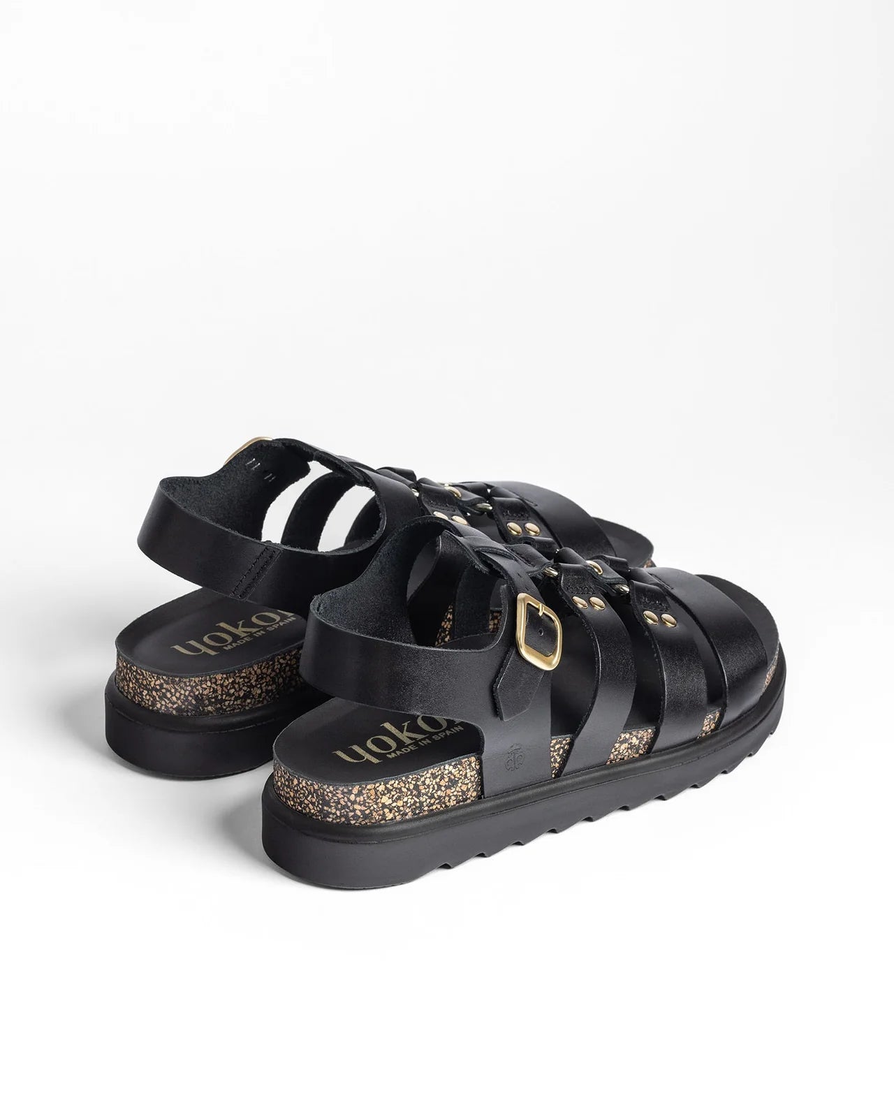 YOKONO SANDALIA NEGRA TÚNEZ-255