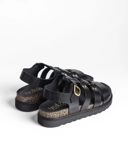 YOKONO SANDALIA NEGRA TÚNEZ-255