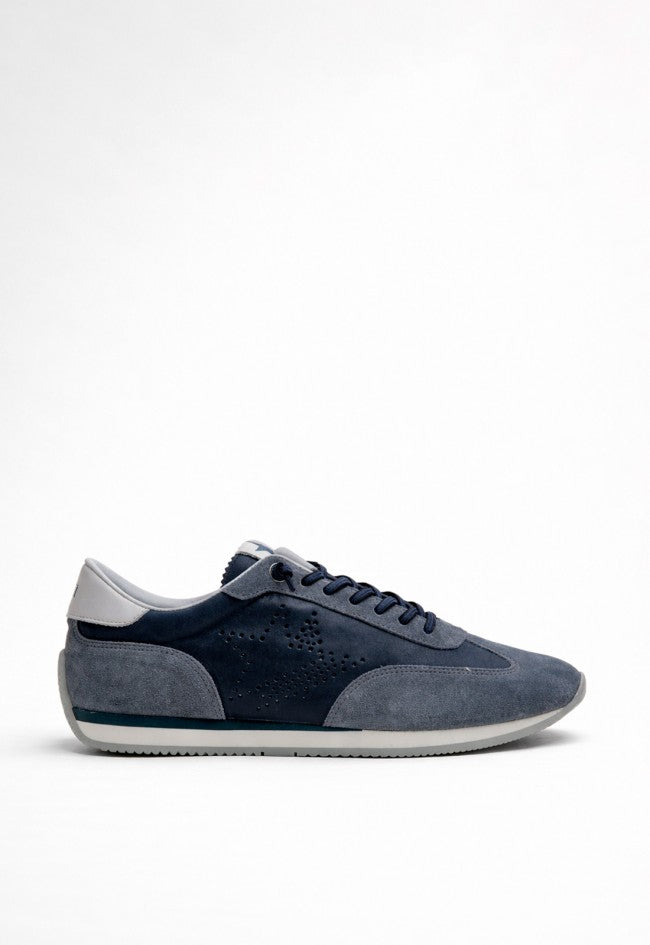 ZAPATILLAS CETTI C-1381 ANTE NATURE PETRÓLEO DE PIEL CON ESTILO RETRO DEPORTIVO