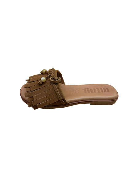 SANDALIA MUSTANG FLECOS CAMEL