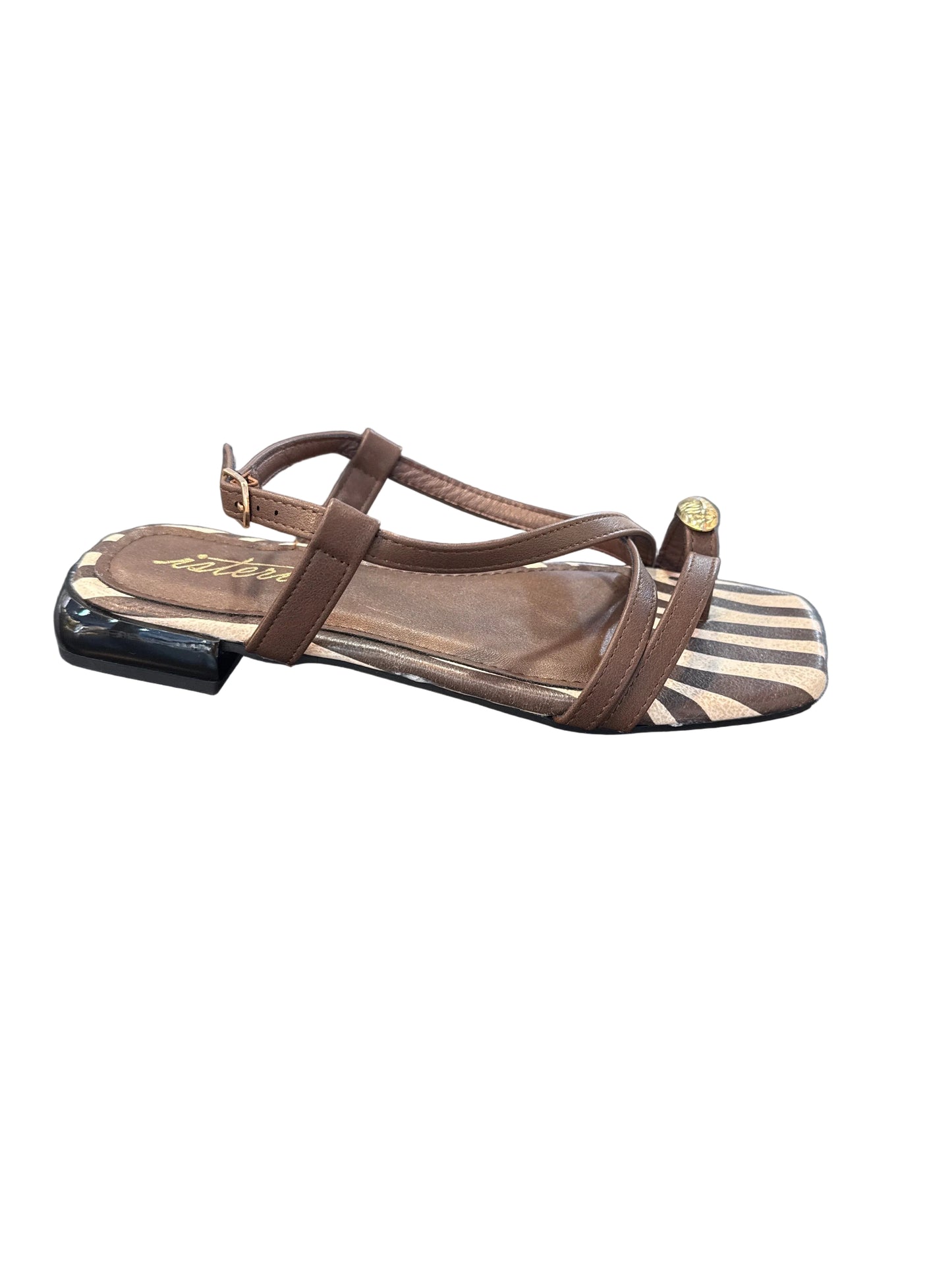SANDALIA MARRON