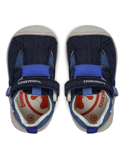 BIOMECANICS SANDALIAS CERRADA BEBE 252176-AZUL