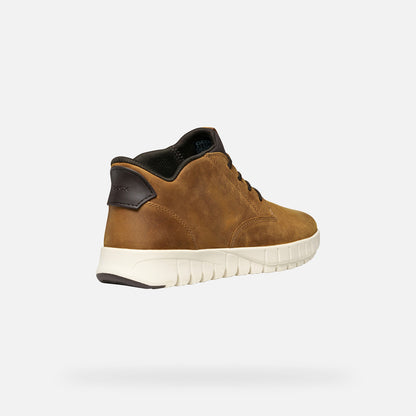 BOTIN GEOX FLEXTRIDE PLUS HOMBRE MARRON