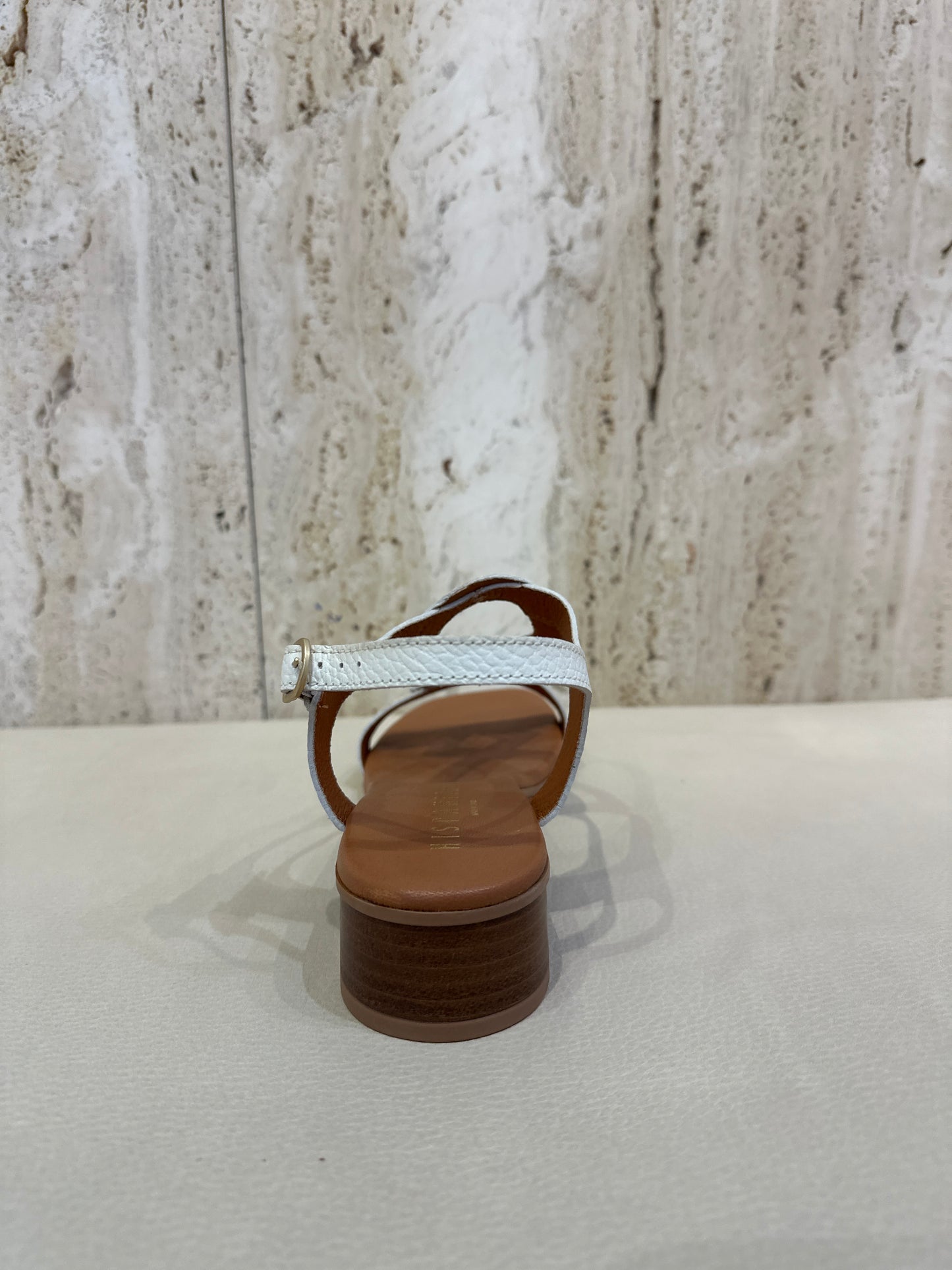 HISPANITAS SANDALIA TACON BLANCO LARA HV232706