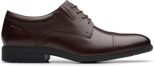 ZAPATO CLARKS STEADWELL CAP MAHOGANY