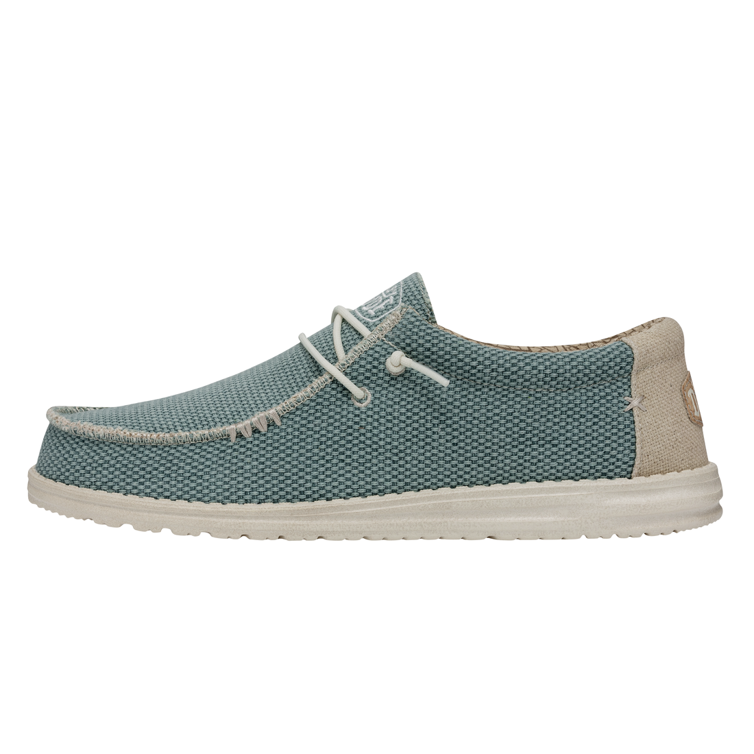 HEY DUDE WALLABY BRAIDED AQUA