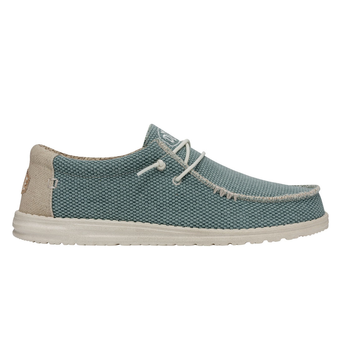 HEY DUDE WALLABY BRAIDED AQUA
